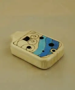 اوکارینا مستطیلی 4 سوراخ مدل عنصر آب