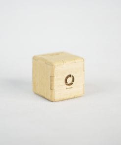 شیکر مکعبی رمیدو رنگ چوب