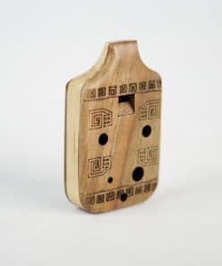 اوکارینا مستطیلی 4 سوراخ طرح ترکمن