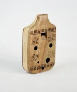 اوکارینا مستطیلی 4 سوراخ طرح ترکمن