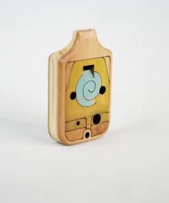 اوکارینا مستطیلی 4 سوراخ طرح عنصر خاک