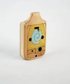 اوکارینا مستطیلی 4 سوراخ طرح عنصر خاک