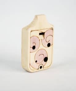 اوکارینا مستطیلی 4 سوراخ طرح عنصر باد(هوا)