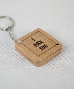 جعبه پیک چوبی طرح مربع سیپو